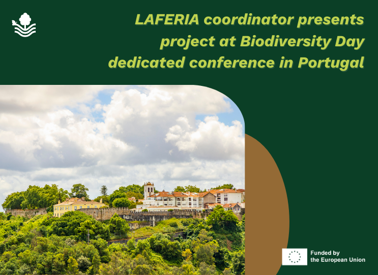 LAFERIA coordinator presents project at Biodiversity Day dedicated conference in Portugal