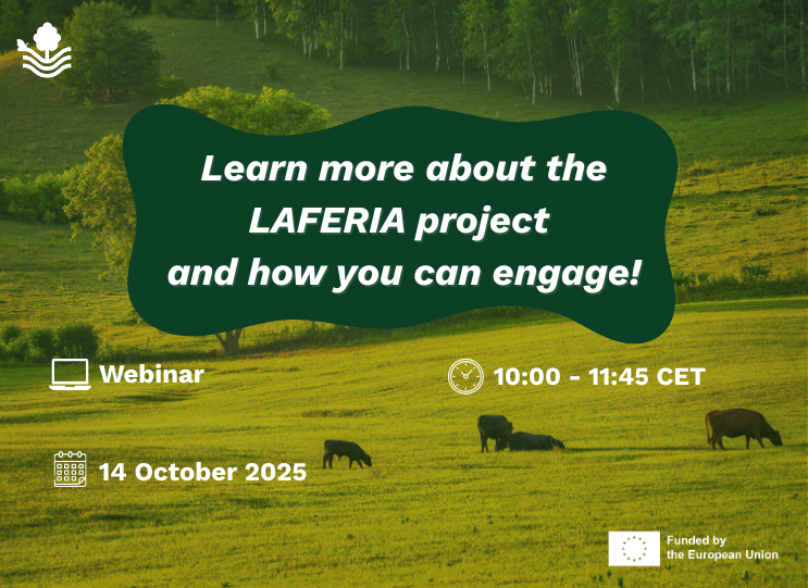 LAFERIA Webinar: Learn more about the LAFERIA project and how you can engage.