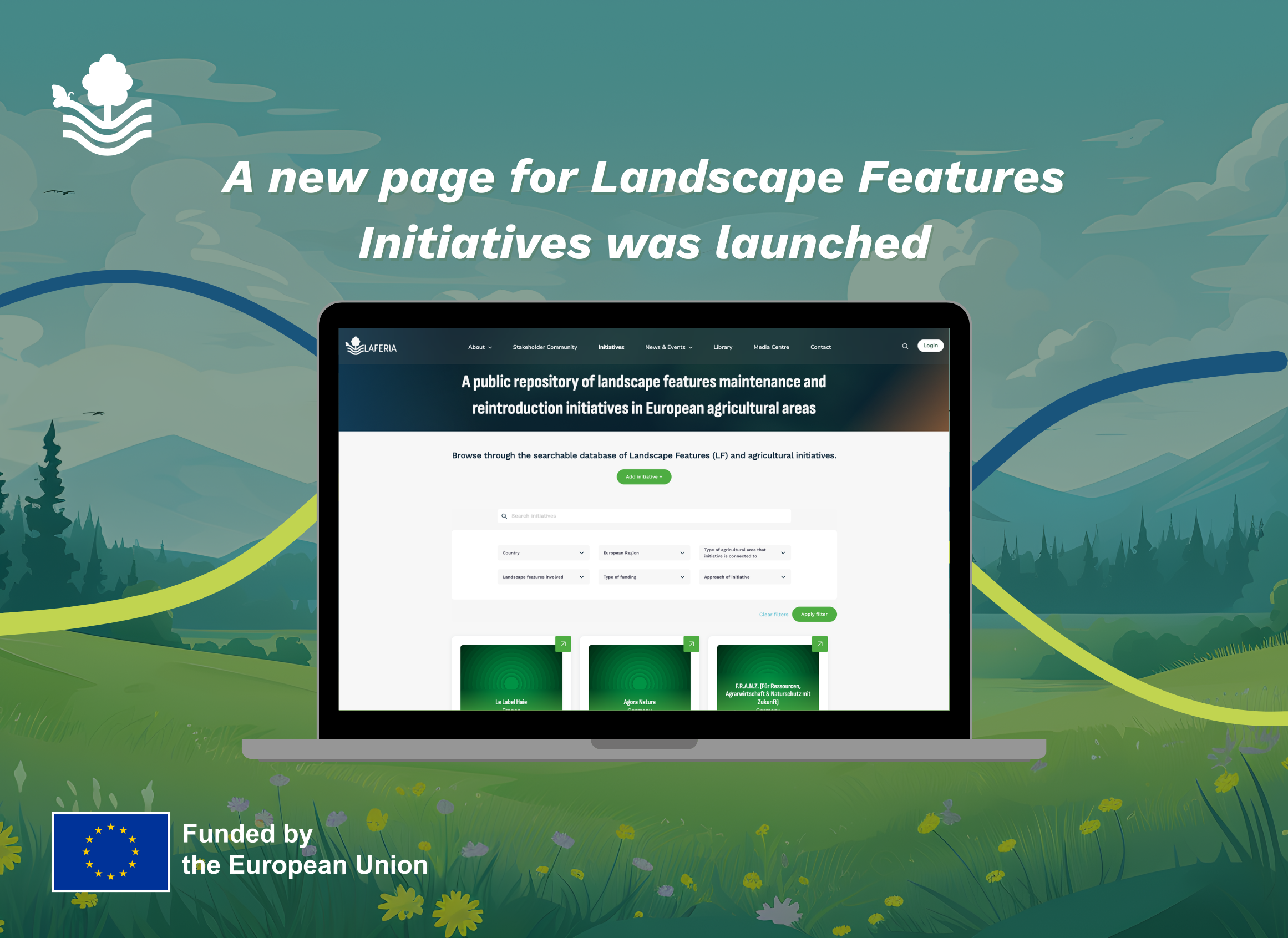 The Landscape Features Initiatives Database is live!
